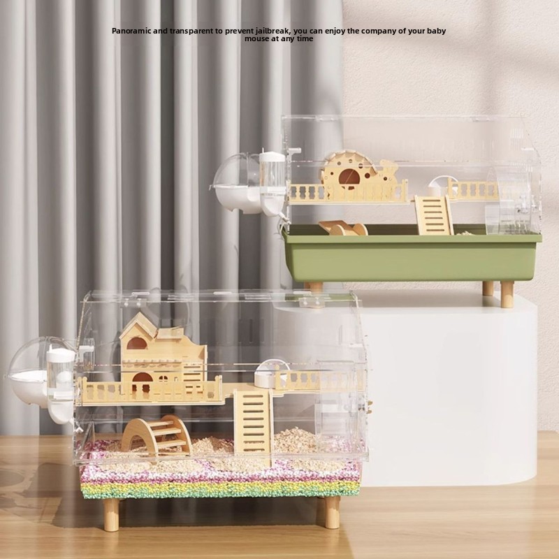 Hamster Cage Wheel - Grande cage à hamster en acrylique