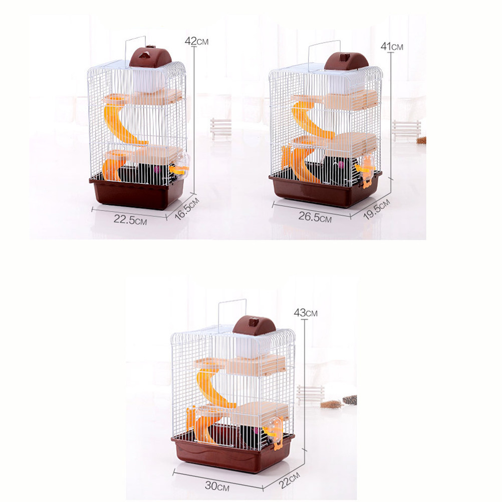 Cage à hamster de luxe à 3 niv - Hamster Cage Wheel avis et prix