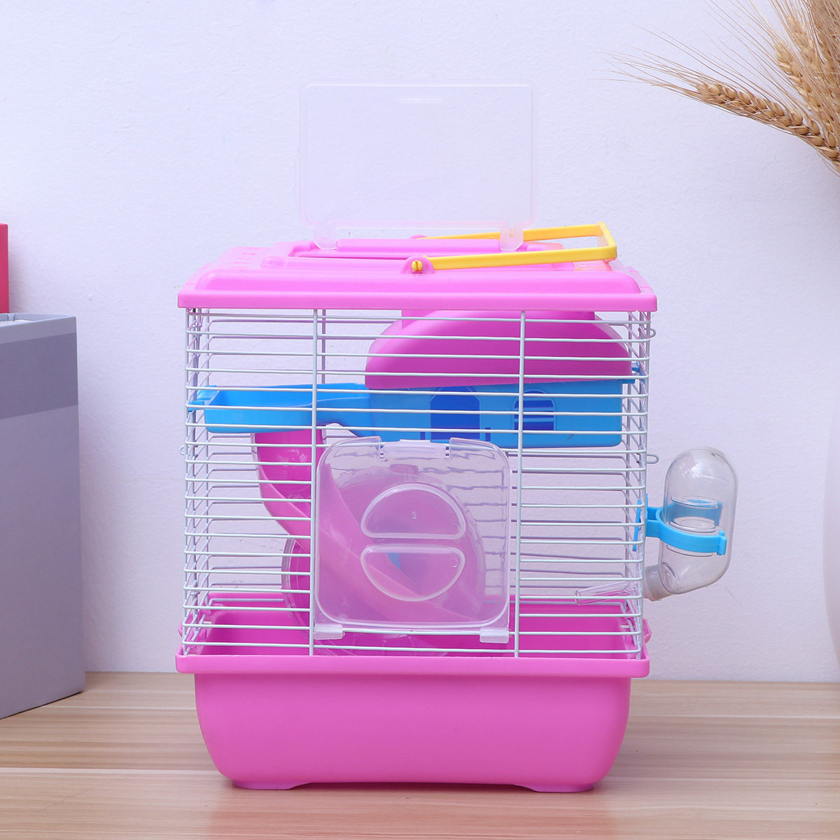 Cage à hamster double couche r - Hamster Cage Wheel avis et prix